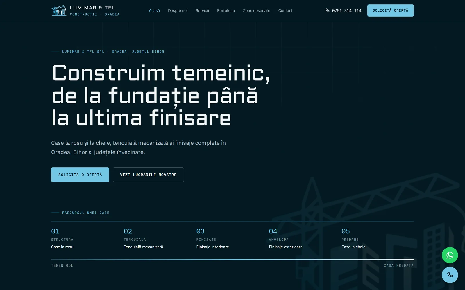 Site-ul LUMIMAR & TFL